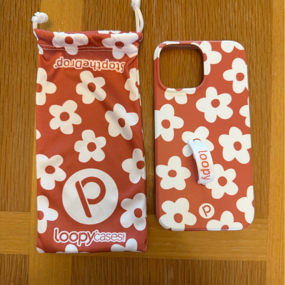 iPhone 12 Pro Max/13 Pro Max Loopy Case - Auburn Daisies